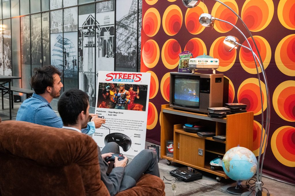 suravenir team building retrogaming