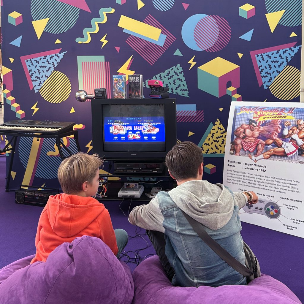 salon années 90 retrogaming